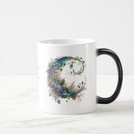Caneca Mágica Crie Seu Próprio Boho, flor selvagem, Ivy Moon
