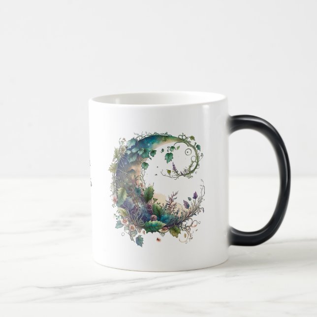 Caneca Mágica Crie Seu Próprio Boho, flor selvagem, Ivy Moon (Direita)