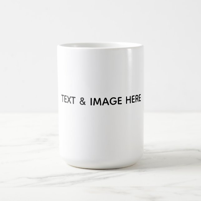 Caneca Mágica Crie seu próprio branco (Center)