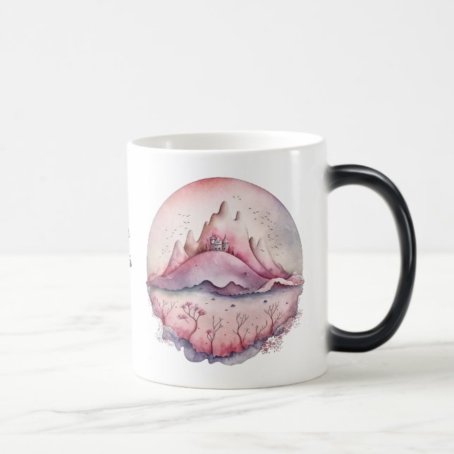 Caneca Mágica Crie Seu Próprio Castelo de Magia e Montanhas (Direita)