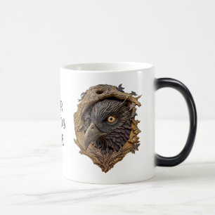 Caneca Mágica Crie Seu Próprio Faux Bois De Madeira Esculpida Ra