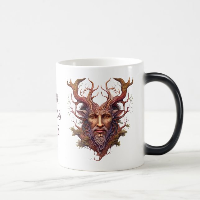 Caneca Mágica Crie Seu Próprio Faux Bois em 3D Com Folha De Made (Direita)