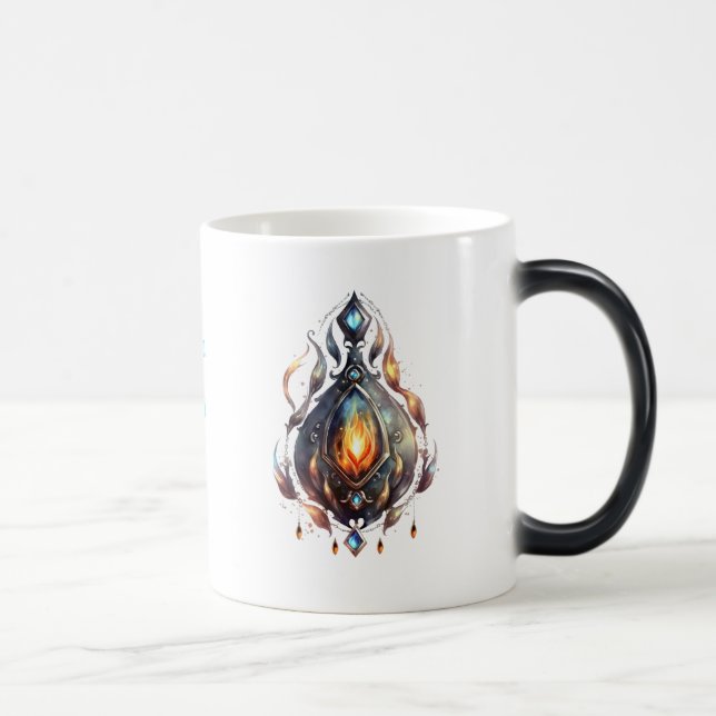 Caneca Mágica Crie Seu Próprio Fogo Topaz Bejeweled (Direita)