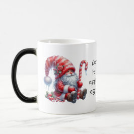Caneca Mágica Crie Seu Próprio Gnome de Natal Fofo de Hortelã-Pi