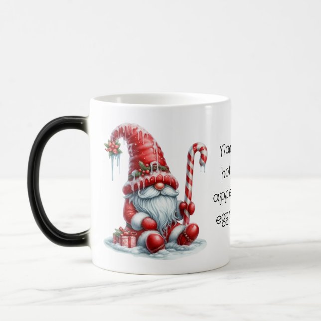 Caneca Mágica Crie Seu Próprio Gnomo de Natal Com Minhoca Sonole (Esquerda)