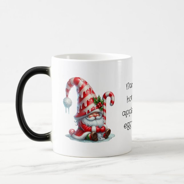 Caneca Mágica Crie Seu Próprio Gnomo de Natal de Minta-Pimenta (Esquerda)