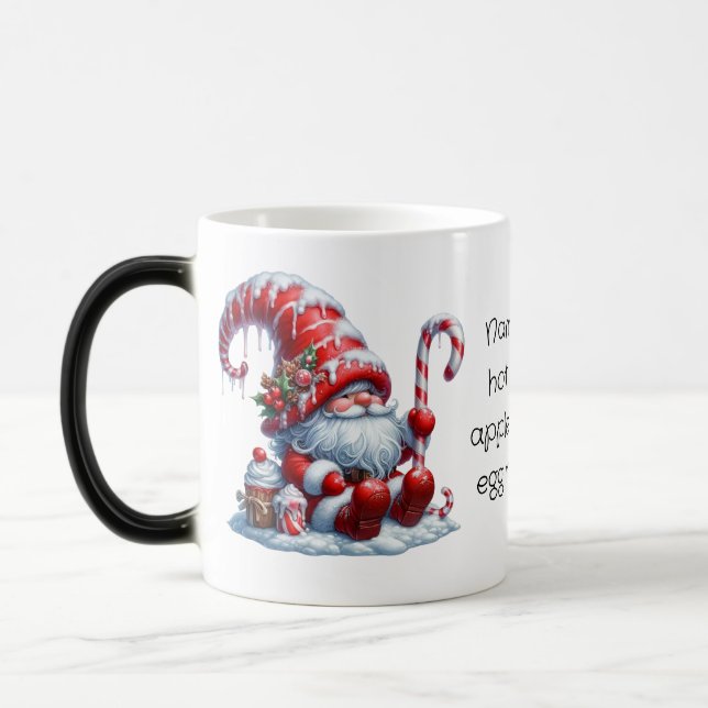 Caneca Mágica Crie Seu Próprio Gnomo de Natal de Pepperminta Lou (Esquerda)