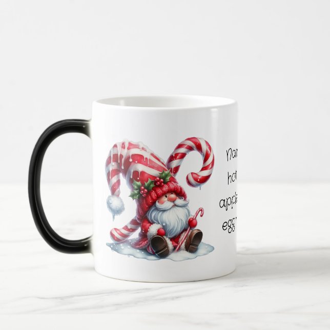Caneca Mágica Crie Seu Próprio Gnomo de Natal de Pepperminta Son (Esquerda)