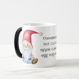 Caneca Mágica Crie seu próprio Gnomo de Natal engraçado