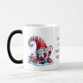 Caneca Mágica Crie Seu Próprio Gnomo de Natal Icy Peppermint
