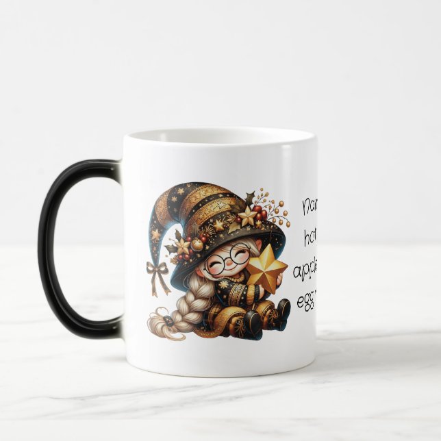 Caneca Mágica Crie seu próprio Gnomo de Natal mágico (Esquerda)