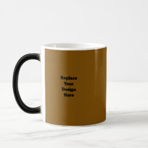 Caneca Mágica Crie seu próprio marrom