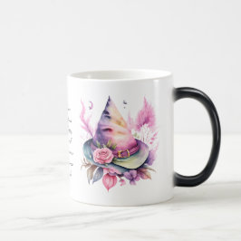 Caneca Mágica Crie seu próprio Primavera Rainbow Witat Rosa