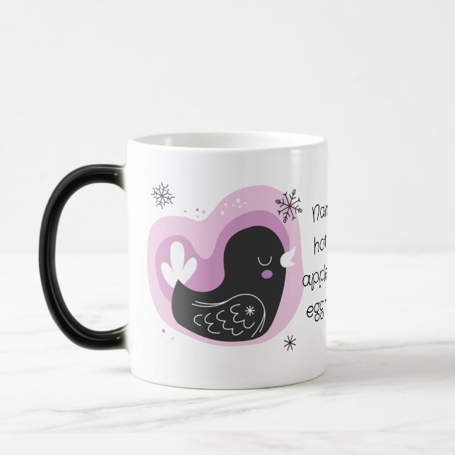 Caneca Mágica Crie Seu Próprio Retrô Francês No Natal (Esquerda)