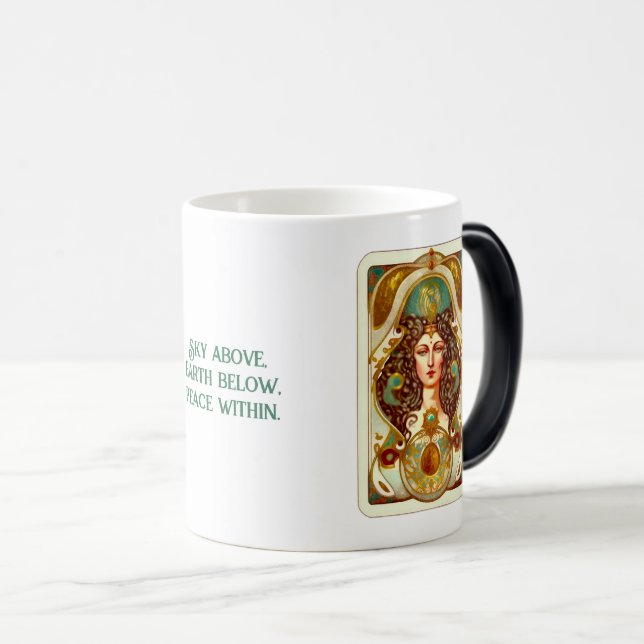 Caneca Mágica Crie seu próprio sacerdote vitoriano (Frente Esquerda)