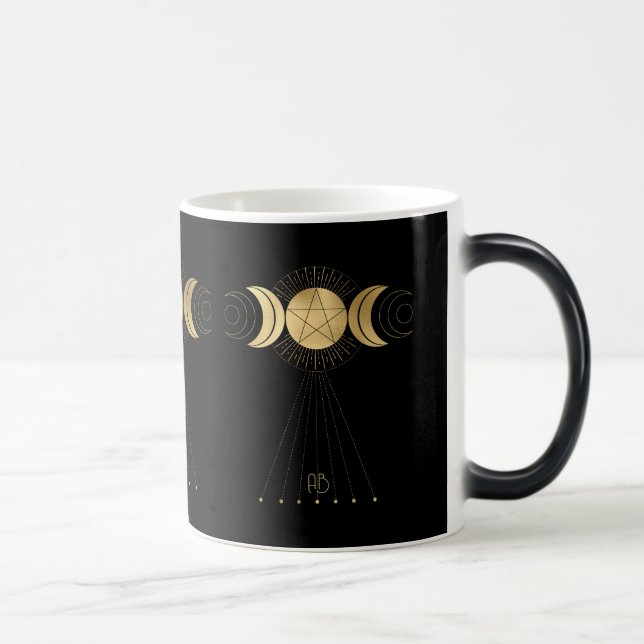 Caneca Mágica Crie seu próprio Tarot do Alto Sacerdote da Arcana (Direita)