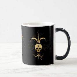 Caneca Mágica Crie seu próprio Tarot Dourado da Arcana