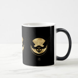 Caneca Mágica Crie seu próprio Tarot Dourado de Temperatura da C