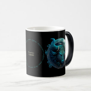 Caneca Mágica Crie seu próprio Taurus Celestial Zodiac