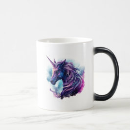 Caneca Mágica Crie seu próprio Unicórnio Roxo Mítico