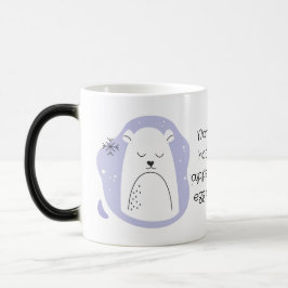 Caneca Mágica Crie seu próprio Urso Polar Retro no Natal Puro