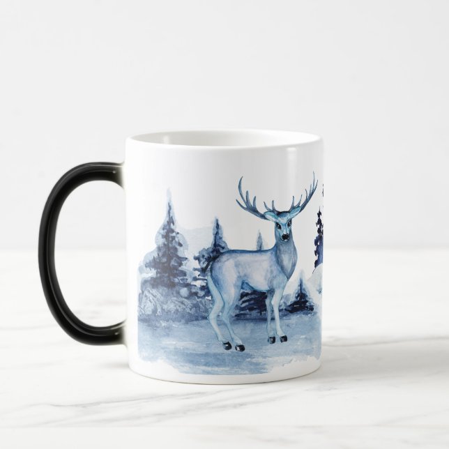 Caneca Mágica Crie seu próprio veado de inverno (Esquerda)