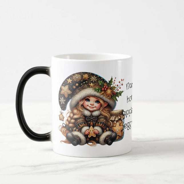 Caneca Mágica Crie seus próprios cookies mágicos de Natal (Esquerda)