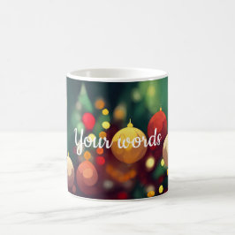 Caneca Mágica Crie seus próprios Enfeites de natal