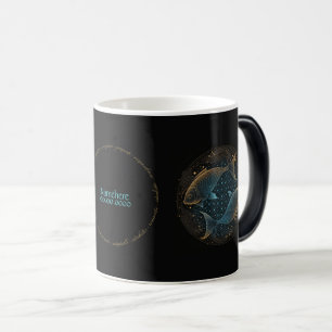 Caneca Mágica Crie seus próprios Peixes de astrologia mística Zo