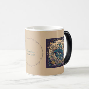 Caneca Mágica Crie sua própria arte Nouveau Scorpio Zodiac