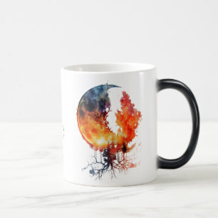 Caneca Mágica Crie sua própria árvore de lua queimada