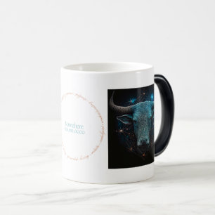 Caneca Mágica Crie sua própria astrologia mística Taurus Zodiac