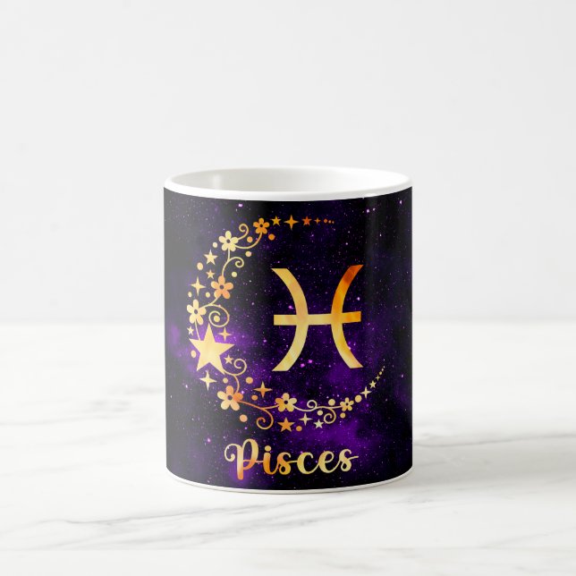Caneca Mágica Crie sua própria astrologia Peixes bodiques (Centro)