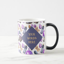 Caneca Mágica Crie Sua Própria Bola De Cristal Roxo