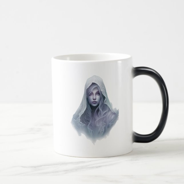 Caneca Mágica Crie Sua Própria Bruxa Roxa (Direita)