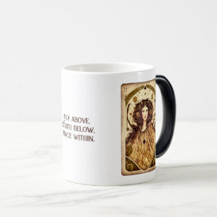 Caneca Mágica Crie Sua Própria Bruxa Vitoriana