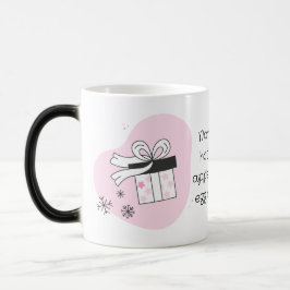 Caneca Mágica Crie Sua Própria Caixa de Presente & Flocos de Nev