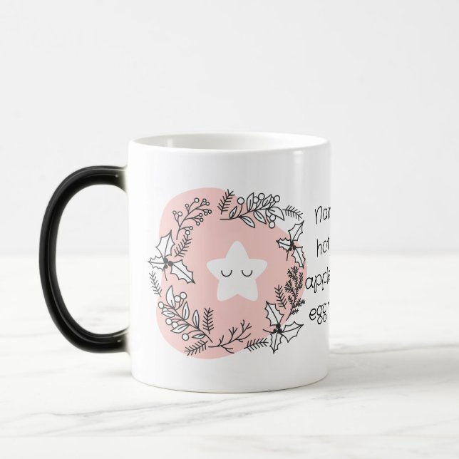 Caneca Mágica Crie Sua Própria Estrela de Natal Retrô (Esquerda)