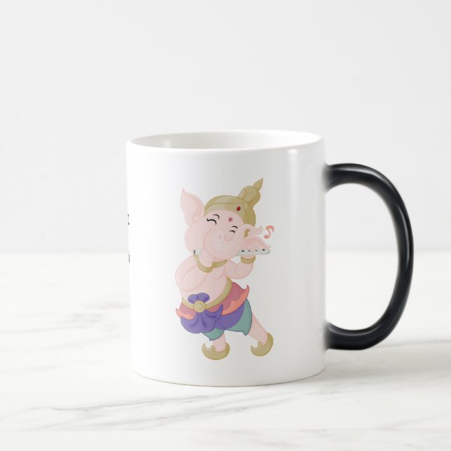 Caneca Mágica Crie Sua Própria Flauta Colorida Ganesh (Direita)