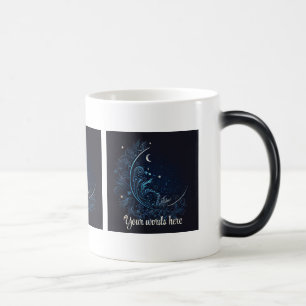 Caneca Mágica Crie sua própria lua azul mística