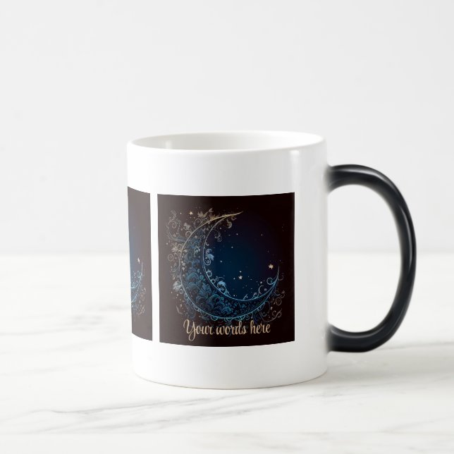 Caneca Mágica Crie Sua Própria Lua de Filigrana Magnética (Direita)