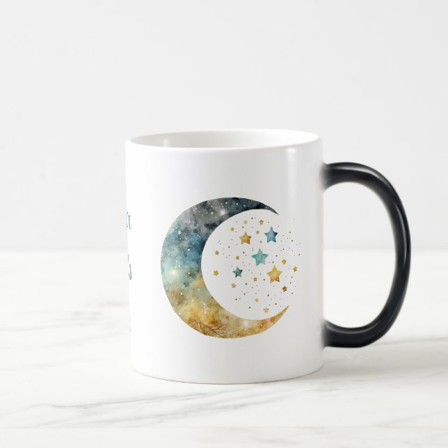 Caneca Mágica Crie sua própria Lua e estrelas do Crescente de Aq (Direita)