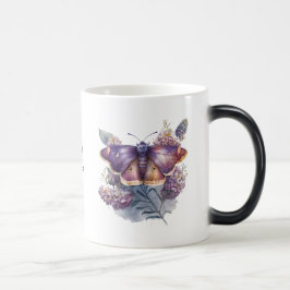 Caneca Mágica Crie suas flores silvestres roxas
