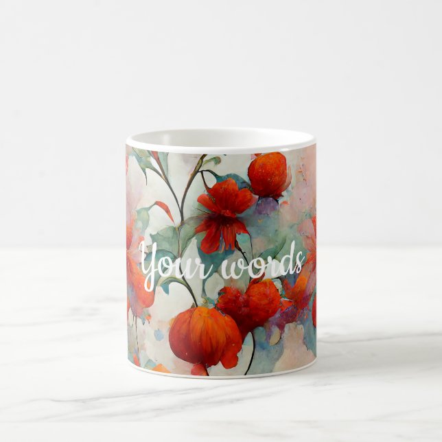 Caneca Mágica Crie suas próprias flores de Natal (Centro)