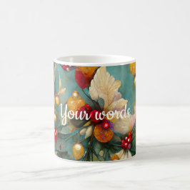 Caneca Mágica Crie suas próprias flores e ornamentos de Natal