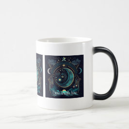 Caneca Mágica Crie suas próprias luas Abstrato Celestiais