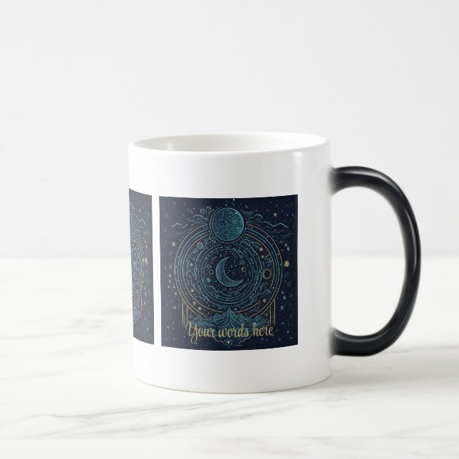 Caneca Mágica Crie suas próprias luas e montanhas celestiais (Direita)