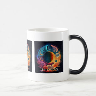 Caneca Mágica Crie suas próprias luas e montanhas do arco-íris