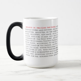 Caneca Mágica Cristão Ortodoxo Nicene Creed Morphing Mug 15oz.