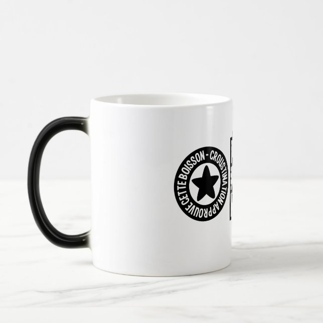 Caneca Mágica Croustimug Cronológico Térmico (Esquerda)